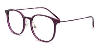 Robby - Square Purple Glasses for Women - Lensmart