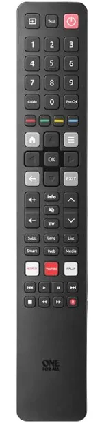 One For All Replacement Remote for TCL TV