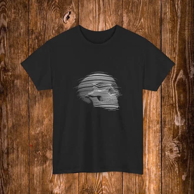 Edgy Gothic Skull T-Shirt