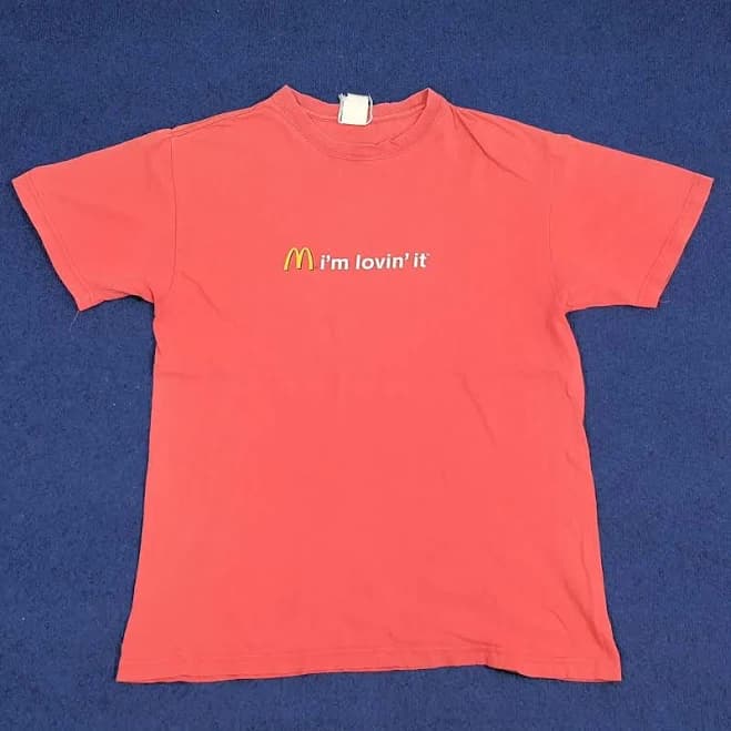 Vintage MC Donald I'm Loving' It Promo Tshirt