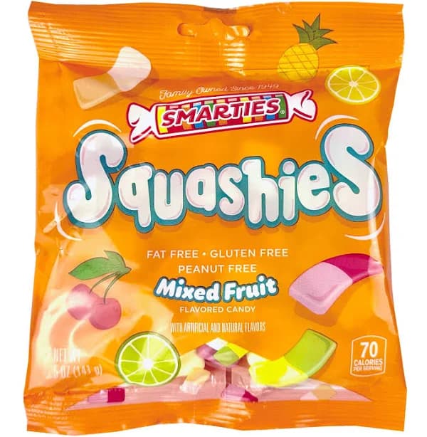 Smarties Squashies Mixed Fruit