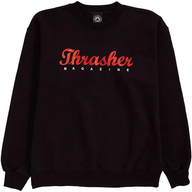 Thrasher Men's Script Crewneck Sweatshirt