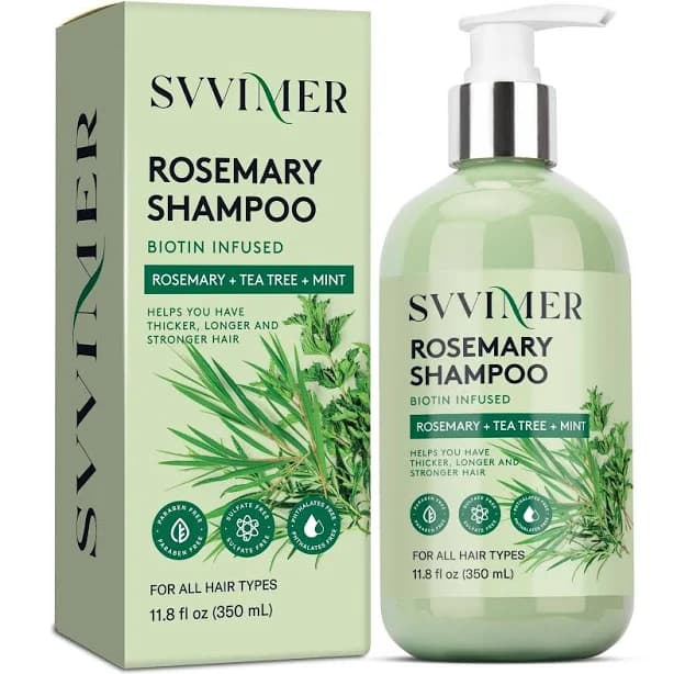 Svvimer Rosemary Hair Growth Shampoo