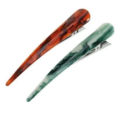 Duckbill Metal Hair Clips (2 Pcs)