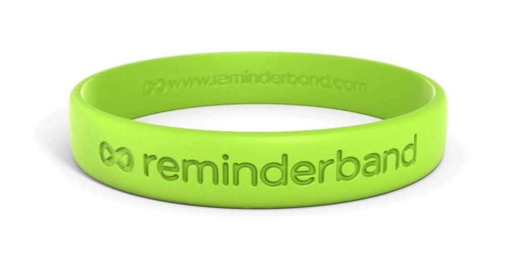 Reminderband Custom Rubber Bracelets Silicone