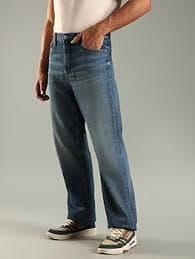 Buy Mid-Wash Regular Fit Mid Rise Jeans Blue at Amazon.in