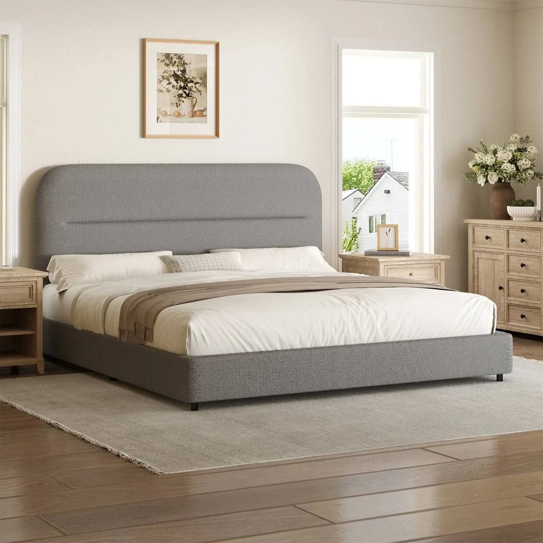 Mercer41 Manfred Platform Bed Frame