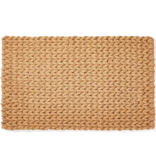 Serena & Lily Braided Coir Doormat