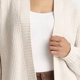 Time and Tru Women's Midweight Chenille Cardigan Sweater