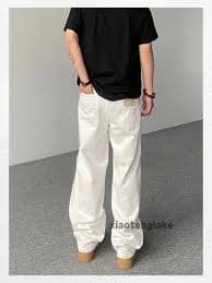 Custom unisex utility punk carpenter cargo jeans