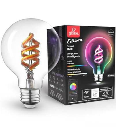 Globe Electric Company 91000311 Equivalent Dimmable LED Smart Bulb