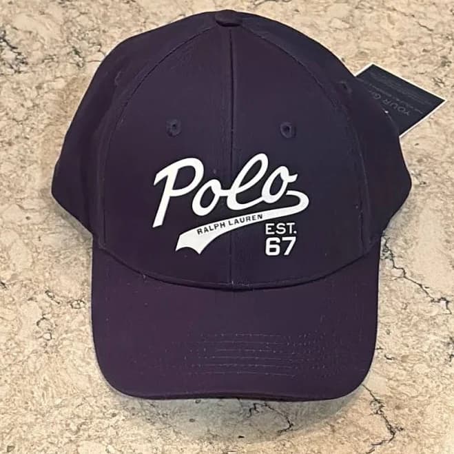 Polo Ralph Lauren '67 Logo Adjustable Snap Strap Baseball Hat