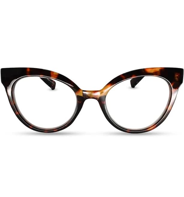 2SeeLife Women's Oversized Cat Eye Reading Glasses