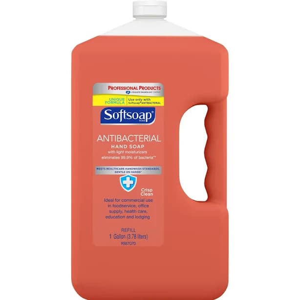 Softsoap Crisp Clean Antibacterial Liquid Hand Soap Refill Bottle