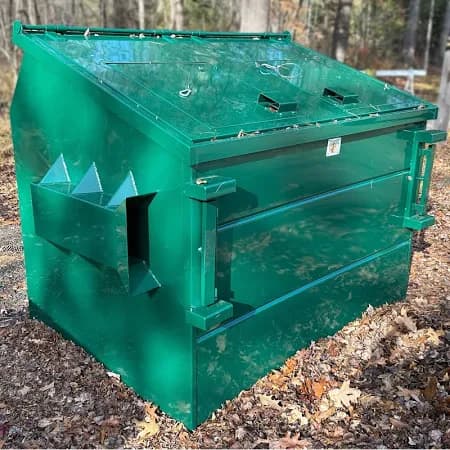 Guardian 2 Cubic Yard Bear Proof Steel Front Load Dumpster