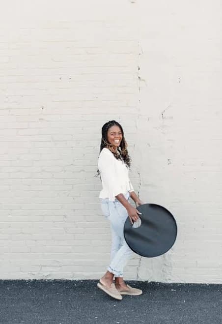 Carrollton Circle Leather Tote