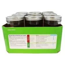 Ball Jars,Wide W/Lid&Band 24oz 9 count