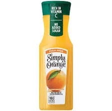 Simply Orange Pulp Free Juice
