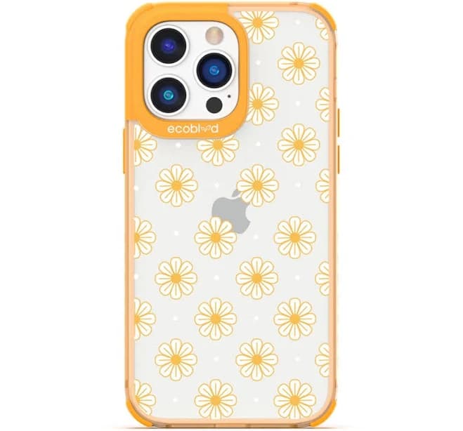 Compostable Daisy Case for iPhone 14 Pro Max