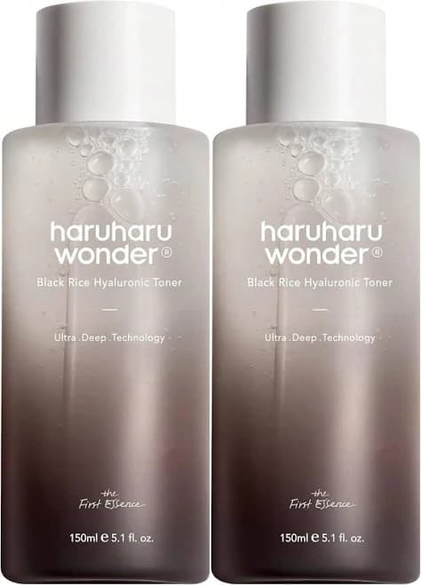 Haruharu Wonder?, Black Rice Hyaluronic Toner, 5.1 Fl Oz (150 Ml),