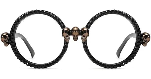 Ublins Women Round Black Frame