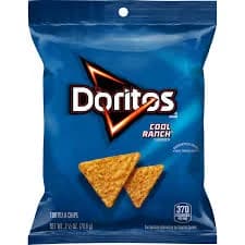 Frito-Lay Doritos Cool Ranch 2.5-oz Corn Chips