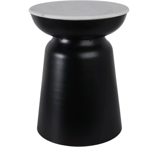 Sagebrook Home 20 x 15 in. Metal Accent Table