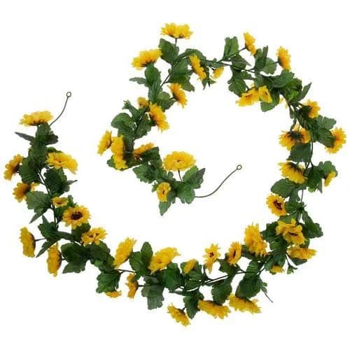 Yellow Mini Sunflower Garland