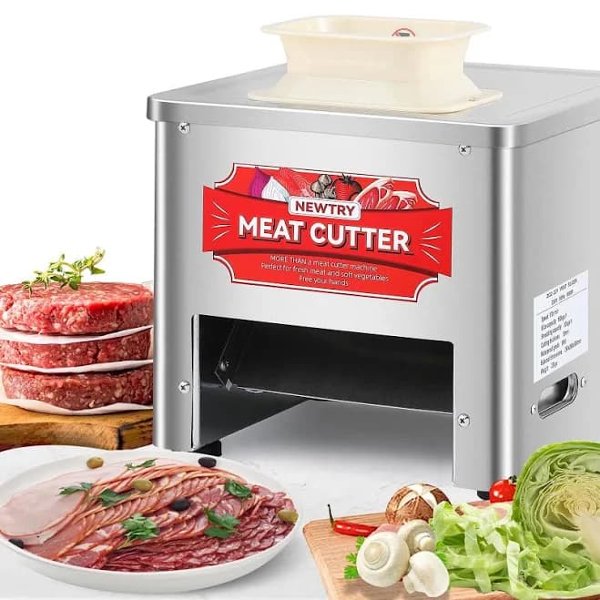 NEWTRY Commercial Meat Cutter Machine