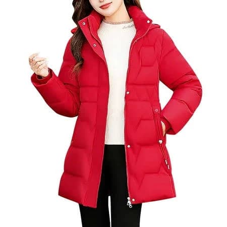 JSKUMAR Women's Lightweight Hooded Quilted Puffer Jacket