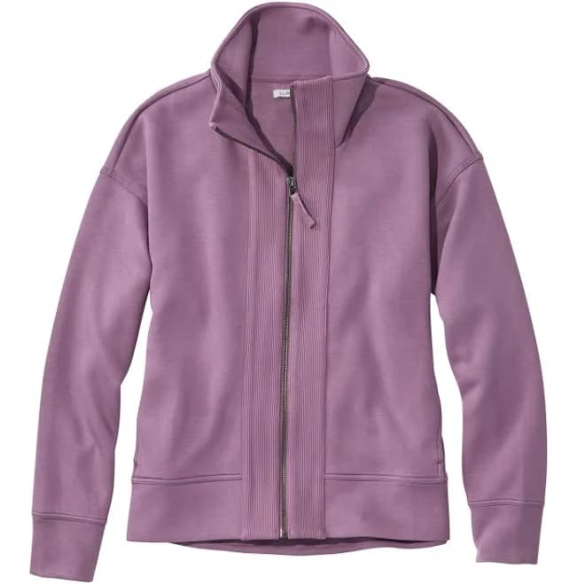 L.L.Bean Women's Cloudsoft Full-Zip Top