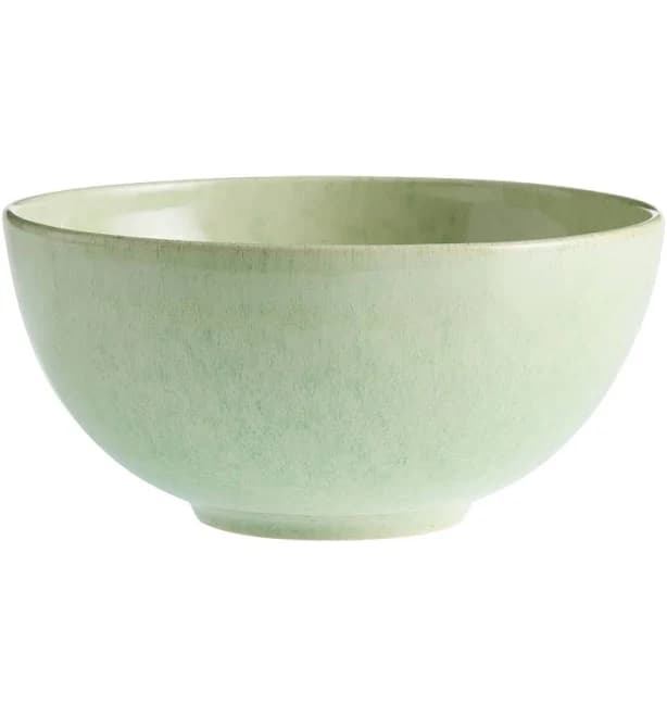 World Market Pacifica Harbor Green Reactive Glaze Serving Bowl
