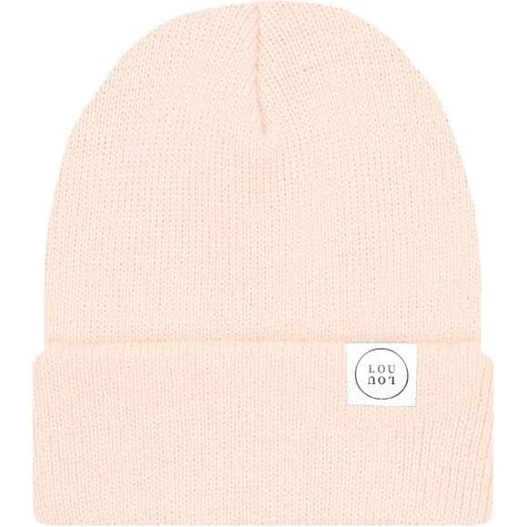 Blush Pink Beanie Pom Toddler & No Pom No Pom