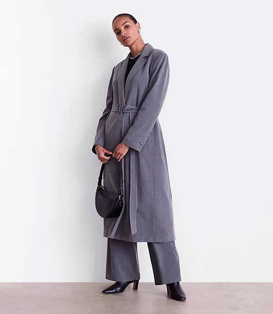 Loft Women's Versa Seasonless Stretch Belted Coat