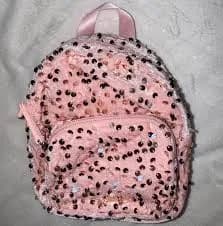 Cat & Jack Girls' Mini Sequin Velvet Backpack