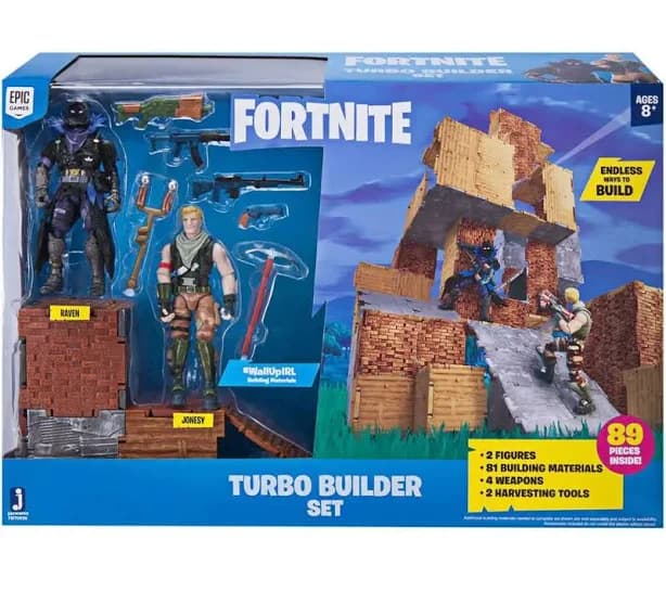 Fortnite Turbo Builder Set Action Figure Playset