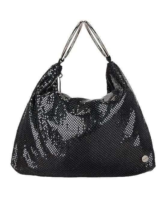 Olga Berg Shar Mesh Convertible Bag