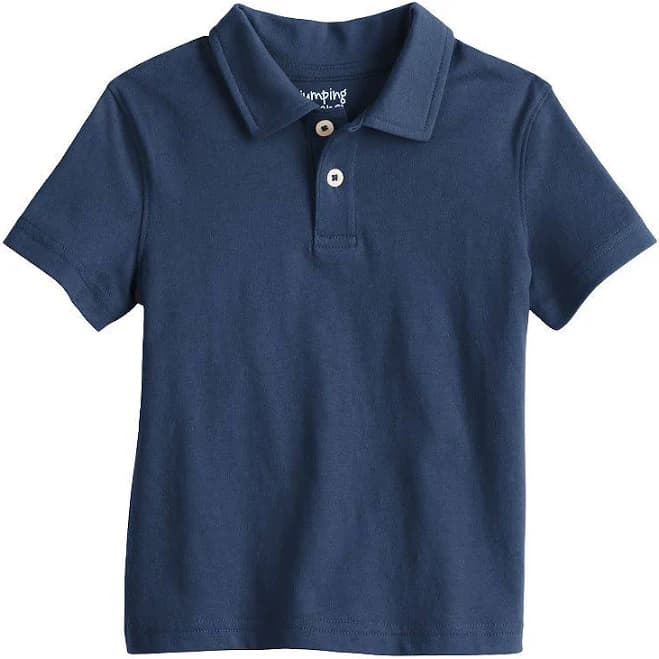 Baby & Toddler Boy Jumping Beans Uniform Polo, Toddler Boy's, Size: 18 Months, Navy