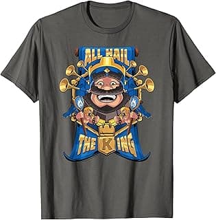 Clash Royale All Hail The King Epic Royal Portrait T-Shirt