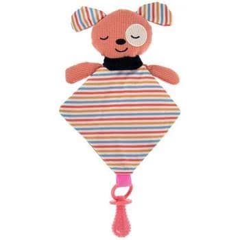 Pink Dog Crinkle Puppy Toy
