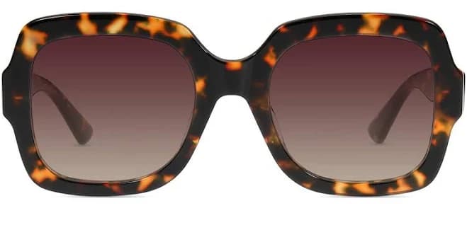 Oversized Square RX Sunglasses