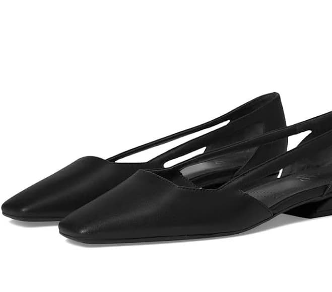 Franco Sarto Women's Denzel Cutout Faux Leather Flats