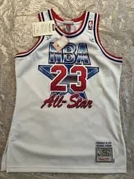 Michael Jordan Chicago Bulls 1991 NBA All-Star Hardwood Classics Jersey