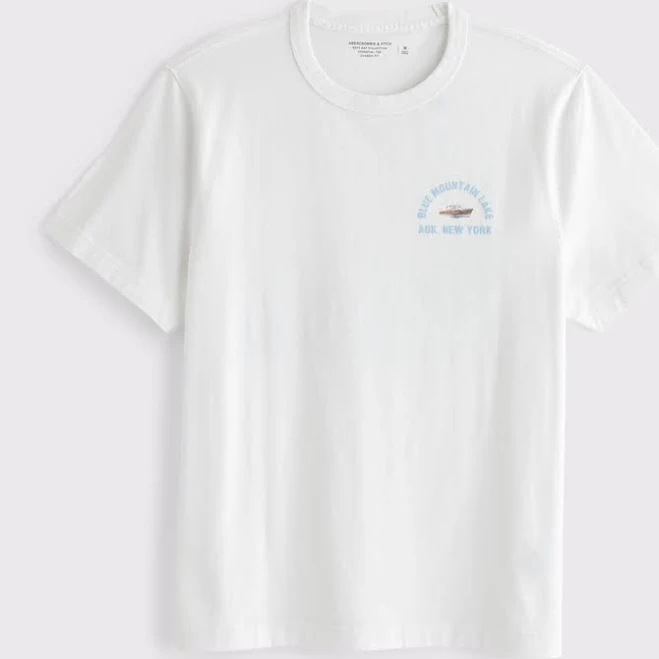 Abercrombie & Fitch Men's Classic Essential Graphic Tee