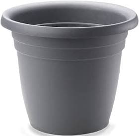Crescent Garden In/Outdoor Emma Round Plastic Flower Planter Pot