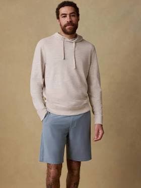 Faherty Men's Slub Cotton Hoodie