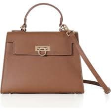 YAQUNICER Women Premium Cowhide Top-handle Bags Purse Diamond Shoulder Crossbody-Apricot: Handbags: Amazon.com