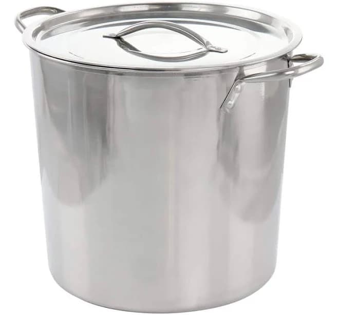 Gibson Everyday Whittington 16 Quart Stainless Steel Stock Pot with Lid