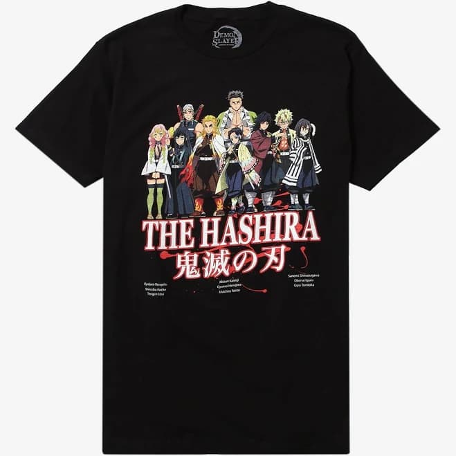 Demon Slayer Hashira Graphic T-Shirt
