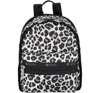 LeSportsac Neutral Leopard Print Backpack
